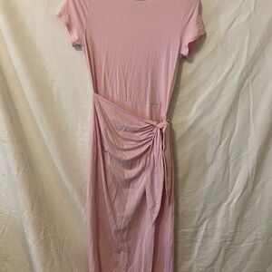 A New Day Pink Asymmetrical Sheath Dress
